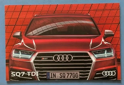 Audi SQ7 TDI Brochure - Image 1 of 2