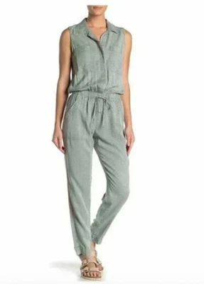 Mono Young Fabulous & Broke Talla M Verde Pistacho Pastel Puños Cintura Elástica Foto 1 de 4