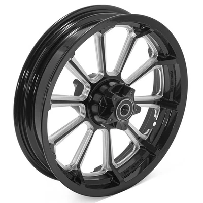 Buje de llanta de rueda delantera 16x3,5 16" para Harley Softail Heritage Springer Fatboy FLSTF Foto 1 de 4