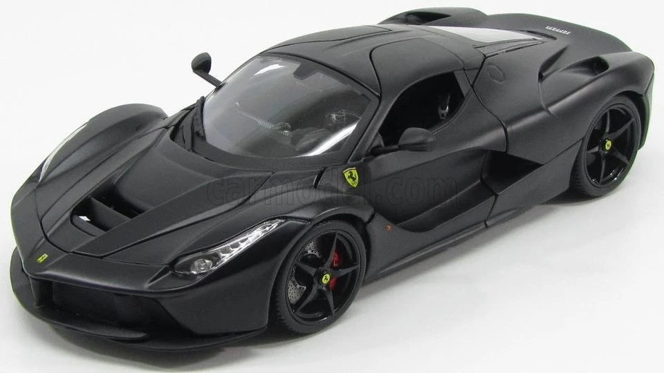 1 18 BURAGO Ferrari Laferrari 2013 Matt Black BU16901BK