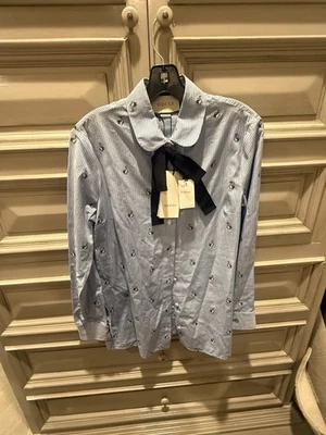 Camisa Gucci con botones para mujer talla 44 hecha en Italia Foto 1 de 4