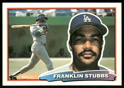 Franklin Stubbs 1988 Topps Big #112 Los Angeles Dodgers - Image 1 of 2