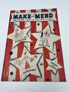 Make and Mend for Victory Book No. s-10 1942 make over alterations accessories - Picture 1 of 10