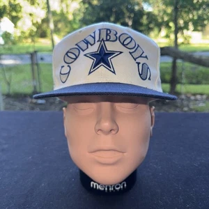 Vintage Dallas Cowboys ANNCO Super Bowls NFL SnapBack Hat 90s Rare - Picture 1 of 5