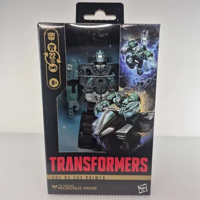 Hasbro Transformers Micronus Prime Age Of The Primes  Deluxe Action Figure New - Image 1 of 4