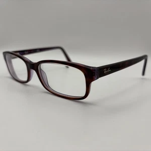 Ray-Ban RB5187 2442 Eyeglass Purple Tortoise 52-16-140  Glasses FRAMES ONLY - Picture 1 of 8