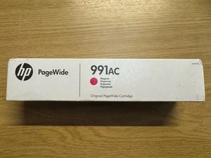 Cartucho de tinta magenta HP 991AC Pagewide P77740 P77440 IVA genuino Inc - Imagen 1 de 1