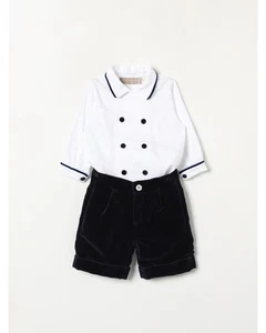 La Stupenderia Shirt Shorts Set Kids Blue - Picture 1 of 3