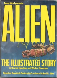Heavy Metal presents Alien Illustrated Story Goodwin Smonson 1979 Softcover 7.5 - Picture 1 of 6