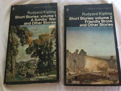 Rudyard Kipling: Short Stories (Vol 1&2) A Sahibs' War & Friendly Brook 1971 PB Foto 1 de 4