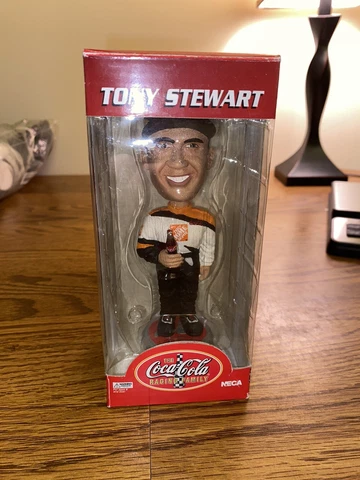 Tony Stewart #20  4"Bobblehead Coca Cola Racing NASCAR Knockerhead Home Depot Cover