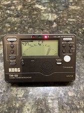 Korg Tm-50 Combo Tuner Metronome - Tested Works