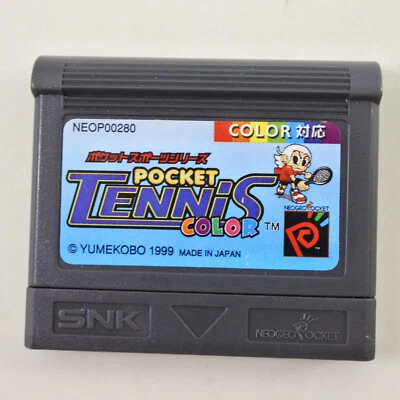 Neo Geo Pocket Color POCKET TENNIS Cartridge Only SNK 3321 np - Image 1 of 4