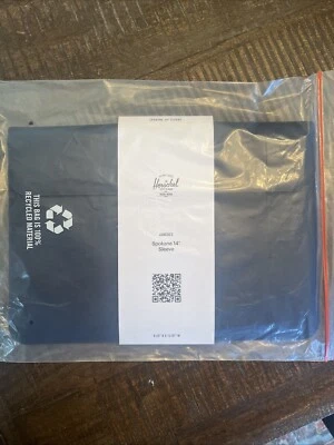 Herschel Spokane manga 14 pulgadas, azul marino Foto 1 de 4