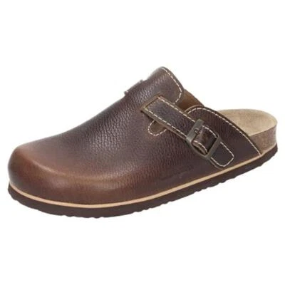 CLOGS Dr. Brinkmann braun echt Leder ***419 ...Hausschuhe Pantoletten Schuhe