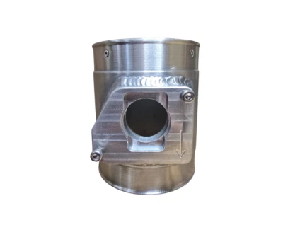 3.50 OD MAF Housing with air straightener for Audi Allroad A4 A6 S4 VW 90mm OD - Imagem 1 de 4