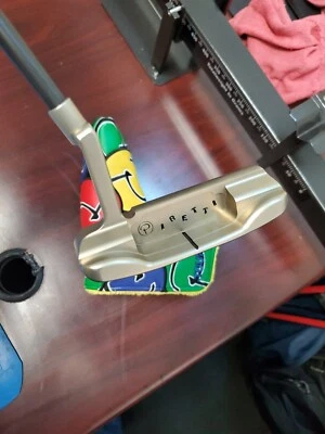 Piretti 801R 303 SS Putter Excellent 35" Gum Drop Tour Only Headcover - Image 1 of 4