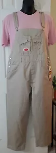 REVOLT Women's Size 18W Overalls●Khaki Color●Carpenter Style●Brand New W/Tags. - Picture 1 of 17