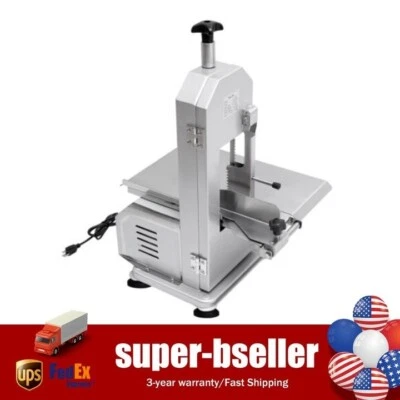 Electric Bone Saw Machine 110V Adjustable Commercial Frozen Meat Cutting Machine - Image 1 of 4