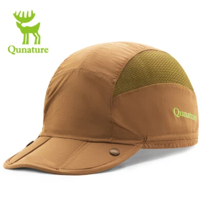 Sombrero plegable elástico Qunature, ala suave, secado rápido, sin estructura para hombres mujeres Foto 1 de 4