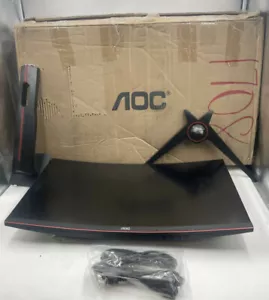 AOC 27G1 CURVED 27 INCH LCD WIDESCREEN GAMING MONITOR - Picture 1 of 6
