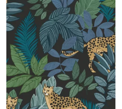 Papel pintado extraíble Envy Cheetin Night mate no tejido pegar el papel tapiz Foto 1 de 2