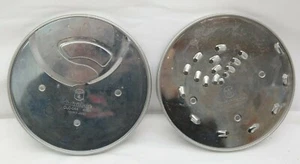 Cuisinart Food Processor Discs DLC-037 Medium Shred & DLC-044 4mm Slice Discs - Picture 1 of 12