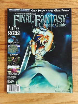 Versus Book: The Completely Unauthorized Final Fantasy Ultimate Guide W/Poster - Image 1 of 4