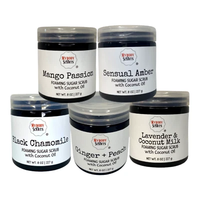 Exfoliante de azúcar en espuma de lujo MyBody Scents - 8 oz Foto 1 de 4