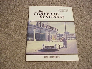 The Corvette Restorer Volume Seven Number Four / 1981 / Free Shipping! - Imagen 1 de 2