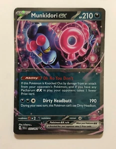 Pokemon Card Shrouded Fable Munkidori EX 037/064 NM - Picture 1 of 3
