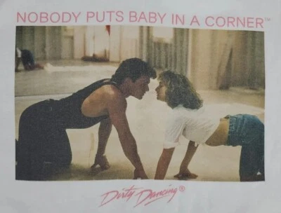 Sudadera con Capucha H&M Logg Dirty Dancing Mujer Extra Pequeña Blanca Pullover Película Damas  Foto 1 de 4