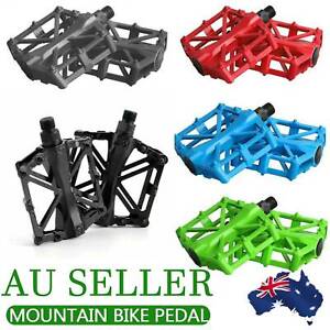 Bike Pedals Alloy Mountain Road MTB Colored Bicycle Nonslip Cycling Pedals 9/16"