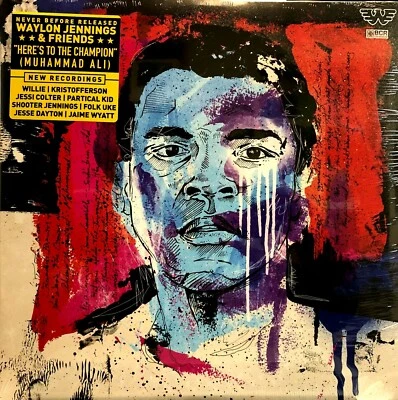 Waylon Jennings & Friends "Here's To The Champion (Muhammad Ali)" VINYL *New - Image 1 of 3