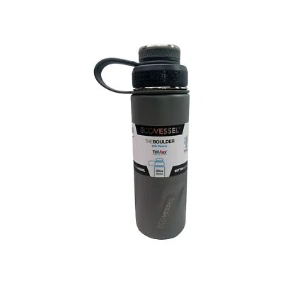 Slate Gray Boulder Water Bottle 20 Oz By EcoVessel