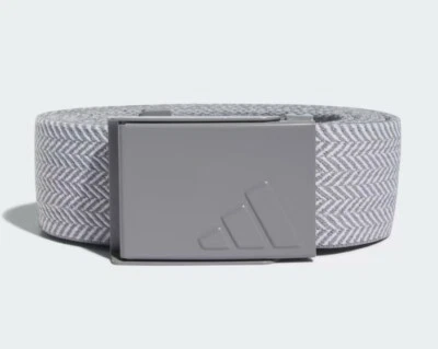 Cinturón de golf Adidas reversible elástico gris IA1759 - Nuevo Foto 1 de 4