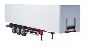 CARSON Truck Anhänger 3 Achs Kofferauflieger Ver. 3 weiß 1:14 - Bild 1 von 7