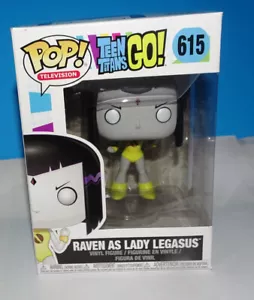 Funko POP! TV Teen Titans Go #615 Raven As Lady Legasus + Prot - Imagen 1 de 6