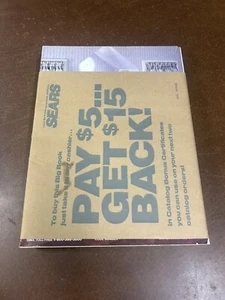 Vintage 1993 Annual SEARS Catalog Pay $5 Get $15 Back Unopened Seal Original - Picture 1 of 10