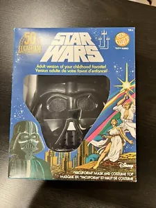 NEW Retro Star Wars Darth Vader Vacuform Mask Adult Collectors Box Ben Cooper - Picture 1 of 2