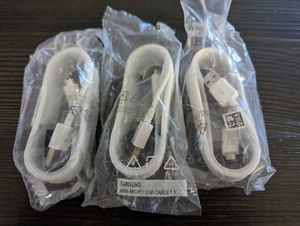 3 Pack Micro USB Fast Charging Cable Cord For Samsung Android Phone 4.5Ft - Picture 1 of 2