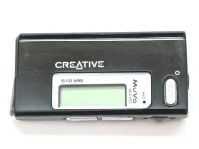 Creative Muvo N200 Radio Audio Digital 512mb MP3 Media Player - Image 1 of 3
