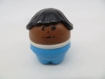 Little Tikes Toddle Tots Chunky People African American GIRL Blue Lady *908 - Image 1 of 4