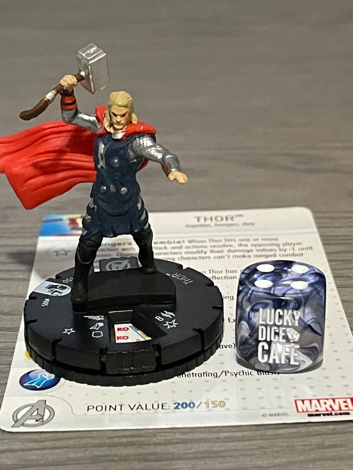 Marvel Heroclix Vengadores Era de Ultrón Película 005 Thor Foto 1 de 1