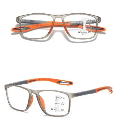 Gafas de lectura progresivas bifocales TR90 flexibles deportivas decoloración multifocal Foto 1 de 4