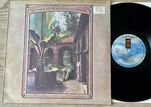 JACKSON BROWNE FOR EVERYMAN LP ASYLUM (1976) A1 B1 VG UK (RE) ROCK POP - Picture 1 of 6
