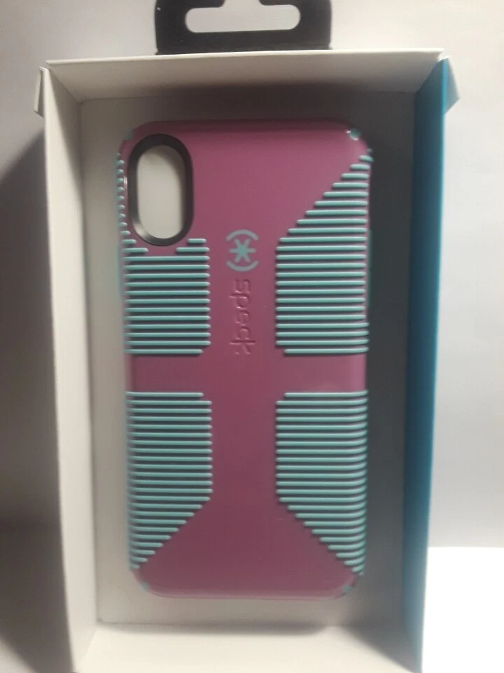 Apple iPhone X / XS Speck CandyShell Grip Case (pink) - Image 1 of 1