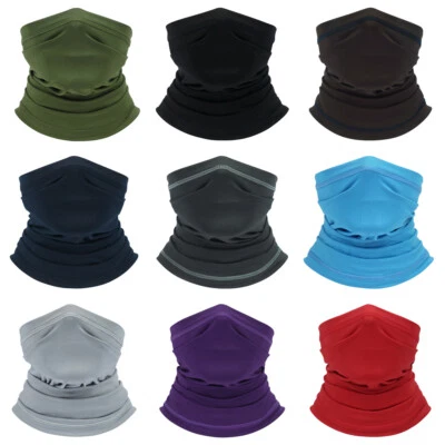 Máscara facial de pesca para ciclismo pasamontañas bufanda cuello polaina protector UV gorras para la cabeza bandana Foto 1 de 4