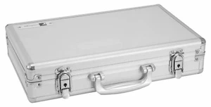 Roadinger Laptop Flight Case MB-13 Notebook Koffer 13 Zoll Silber Aluminium Alu - Bild 1 von 4