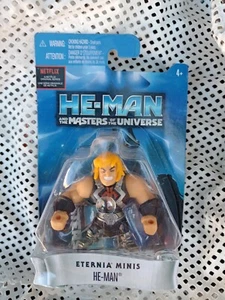 MASTERS OF THE UNIVERSE MINI ACTION FIGURE MATTEL - HE-MAN - ETERNIA MINIS 5CM - Foto 1 di 3